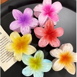 Fashion Beach Vacation Bohemia Egg Flower Hair Cla..