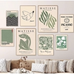 Matisse Flower Market Wall Art Picasso Sweat Poster Printing Abstract Nordic Living Room Home Decorative Painting